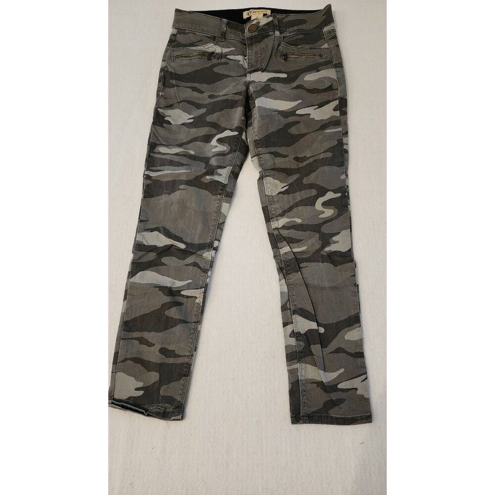 Democracy Ab Technology Womens Camo Skinny Jeans Size 6 Cotton Blend